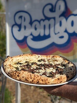 Bomba pizza from Lyttleton