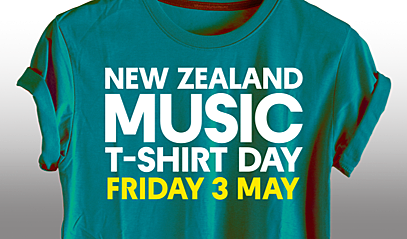 New Zealand Music T-Shirt Day 2024