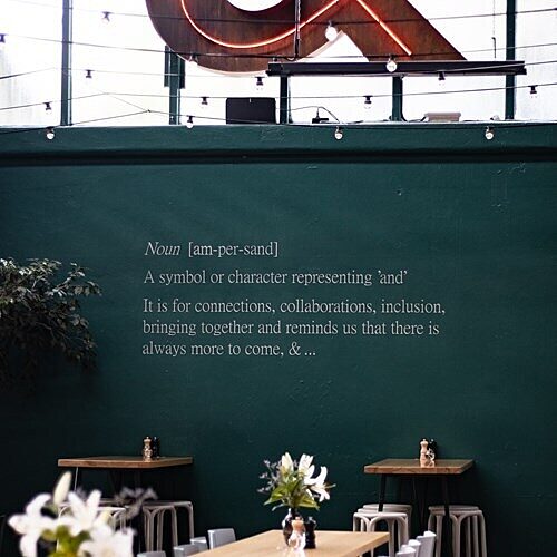Ampersand restaurant interior