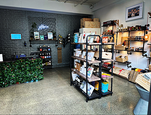 Giftbox co store interior