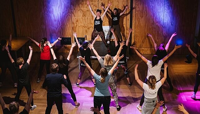 Shut up and dance troupe
