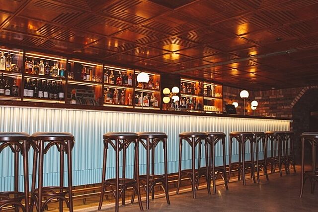 Austin Club bar interior