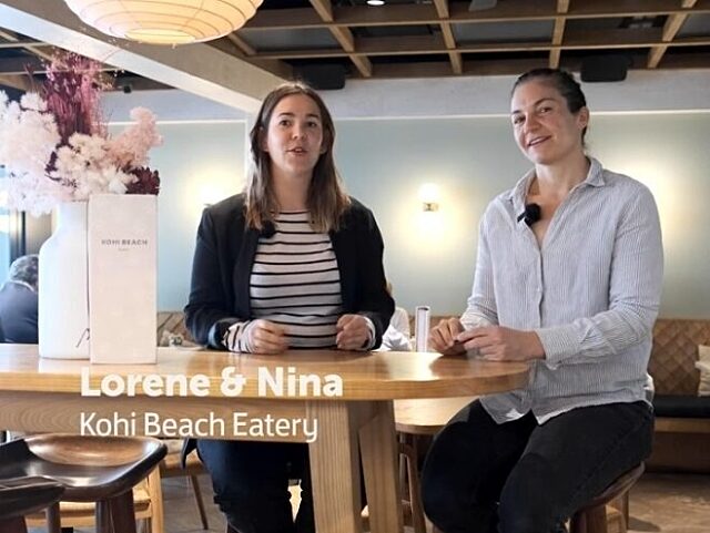 Lorene and Nina from Kohi Beach Eatery